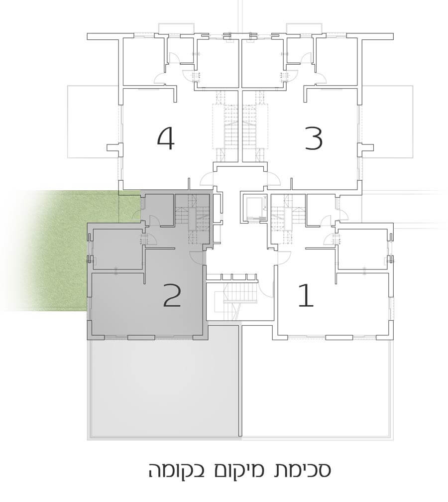 דגם איל דירה 2 קומה 1