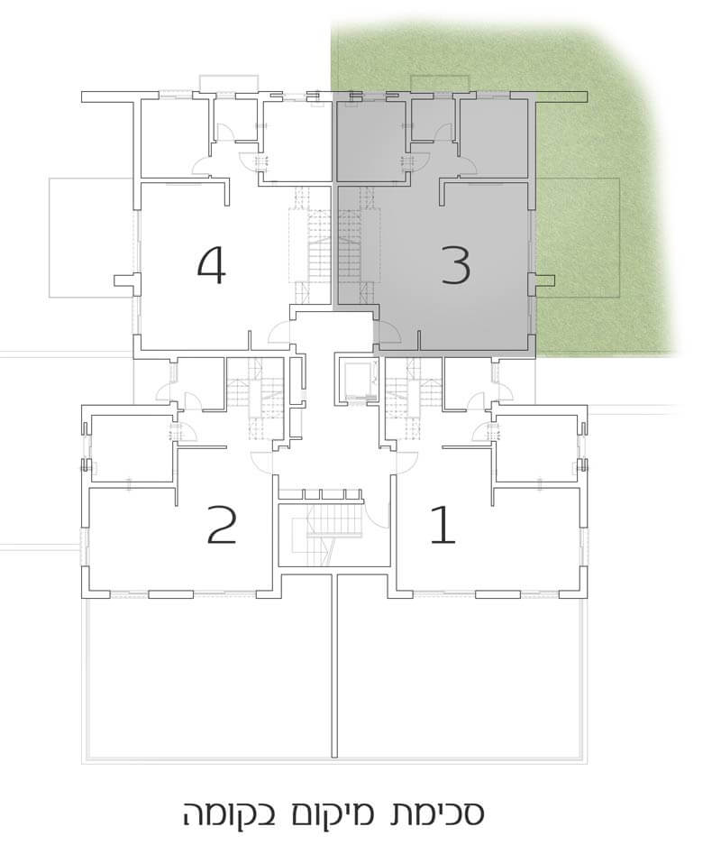 דגם איל דירה 3 קומה 1