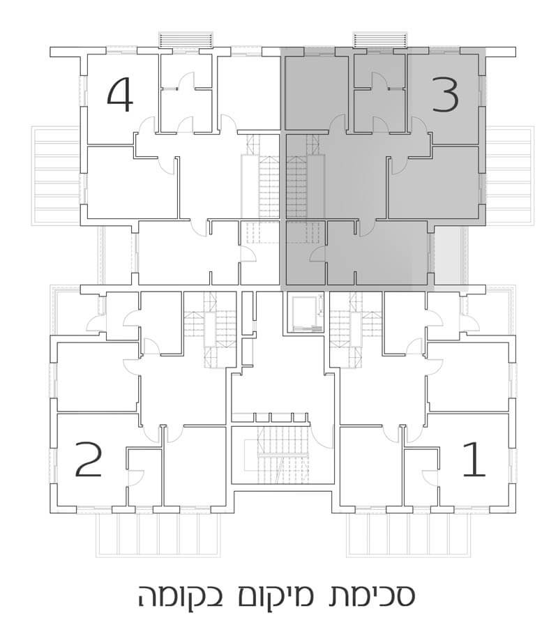 דגם איל דירה 3 קומה עליונה