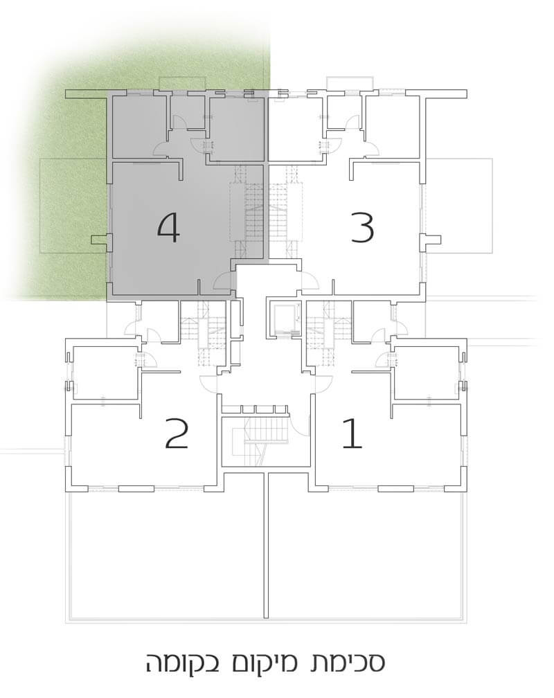 דגם איל דירה 4 קומה 1