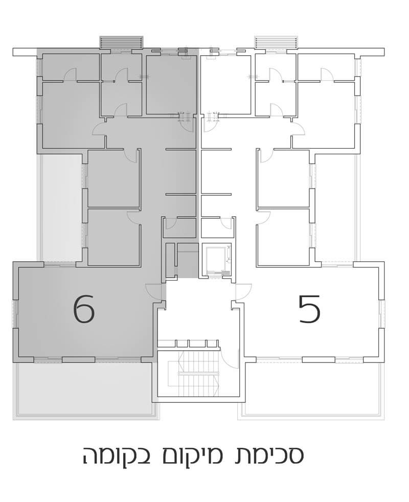דגם איל קומה 3 דירה 6